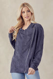 Suede Stretch Jacket