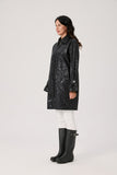 Nikki Jones Printed Waterlproof ong raincoat S66014-505P