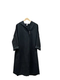 Asymmetric Lightweight Zip Ip Long Coat