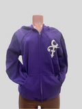 Purple Love Zip Hoodie
