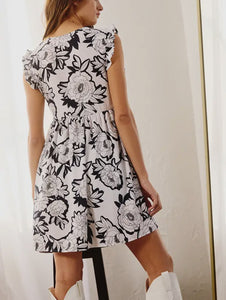 Floral Print Mini dress