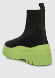 Knitted platform boots Women