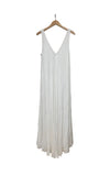 V neck dress