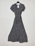 Floral Print Long Dress