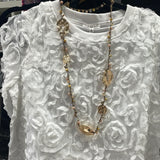 Bold Elements Pendant Gold