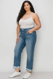 Plus Size High Rise Stretch Jeans