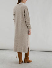 Load image into Gallery viewer, Ribbed Long Sleeve Midi Dress