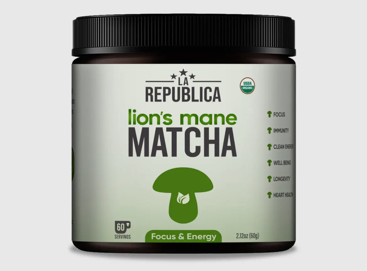 USDA Organic Lion Mane Matcha Mushroom Coffee