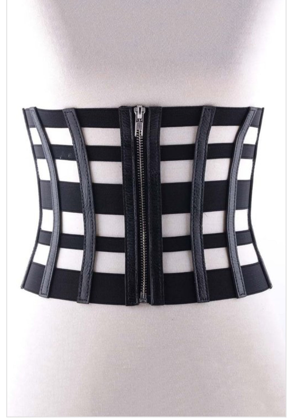 Wide Stretch Waist Belt