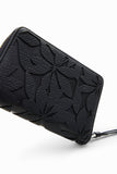 Small die-cut floral wallet