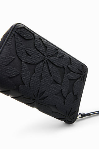 Small die-cut floral wallet