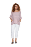 Linen Too with Pockets and Stitch Detail