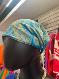 Upcycled silk sari reversible headband