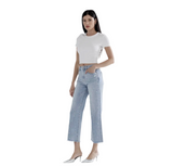 High Rise Wide Leg with Embellishments