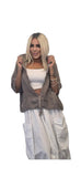 Mix Net Jacket Mud Transparente 92076