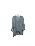 Loose knit Sweater with wide neckline