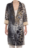 Animal Print Coat