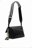 Midsize Half Logo Crossbody Bag Women