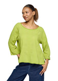 Luukaa Elira Mixed Texture Cotton top LUUKAA