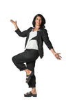 CHECK PANTS - Black 4142