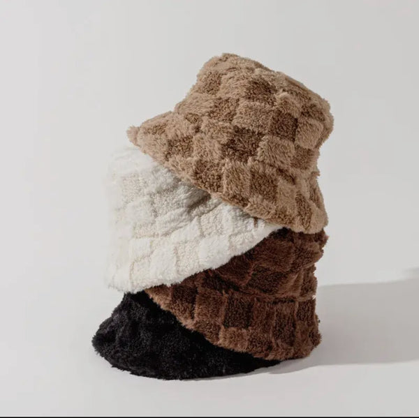 Plush Fuzzy Bucket Hat