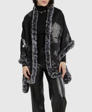 Load image into Gallery viewer, Faux Fur Shawl Wrap Scarf