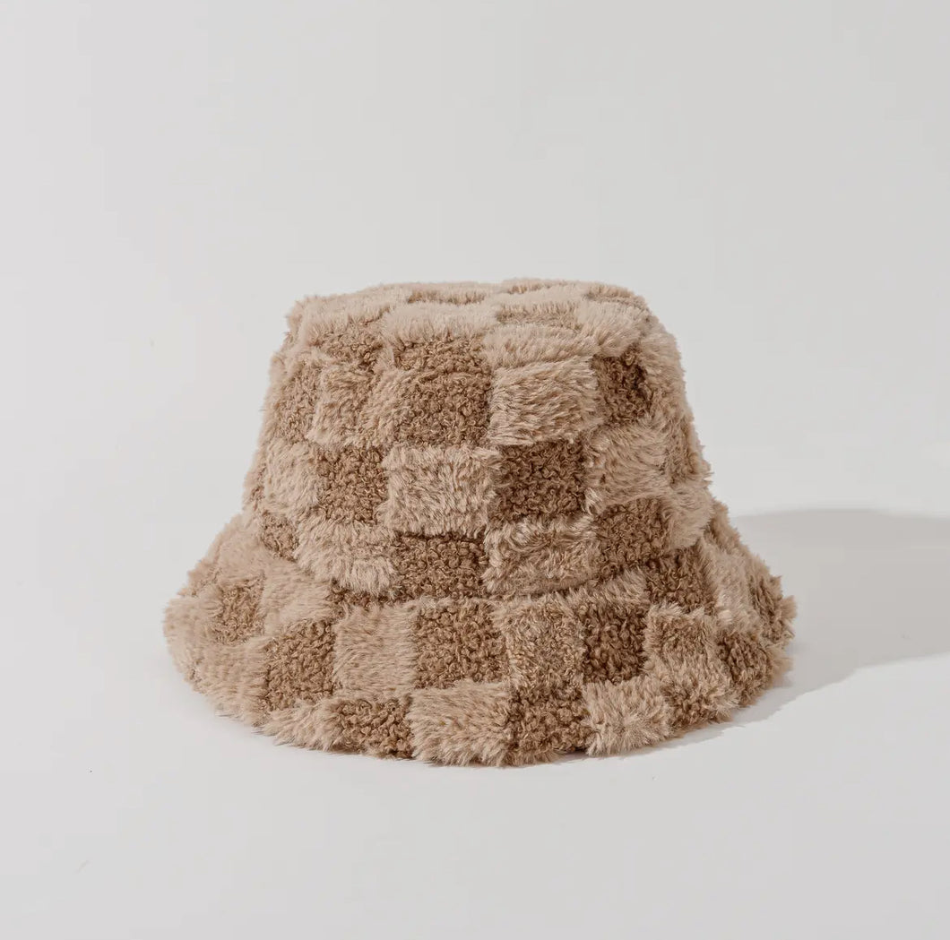 Plush Fuzzy Bucket Hat