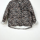 Leopard pattern coats, with colored background