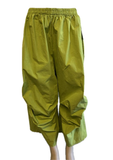 92120-62 Pleated Gaucho Pants Transparente