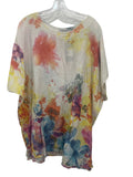 Tie Dye Linen Blouse