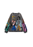 Round neck pull over Sweatshirt