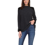 Knitted Sweater Top with Studs