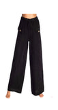 2 Front button Pocket linen Pants (ON 5919)