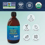 Organic Castor Oil 16.9 oz
