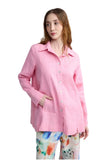 PHALIA Solid linen shirt