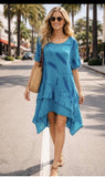 Print Tunic Transparente