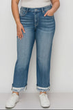 Plus Size High Rise Stretch Jeans