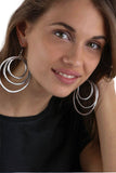 Handmade Large Dangling Earrings