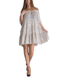 Off the Shoulder Sequins Dress