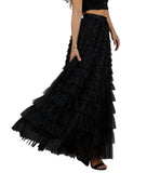 Long Layered Skirt