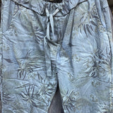 Loose fitting Jogger pants drawstring waist