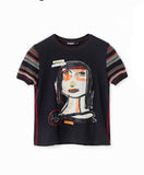 Arty face T-shirt Desigual