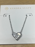 Heart Letter Pendant B