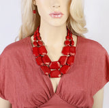 Ceramic Stone Necklace