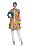 Multi Print Tunic Shirt