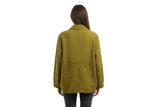 Reina Lee Jacket Crinkled Chartreuse