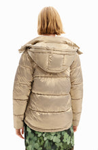 Load image into Gallery viewer, Metallic padded jacket Desigual