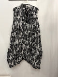 Reina Lee Polka Dot Tunic Zipper