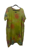 Watercolor Linen Dress