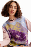 M. Christian Lacroix landscape pullover